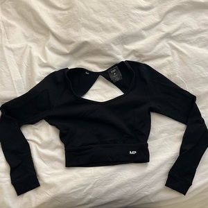 MP athletic shirt with open back